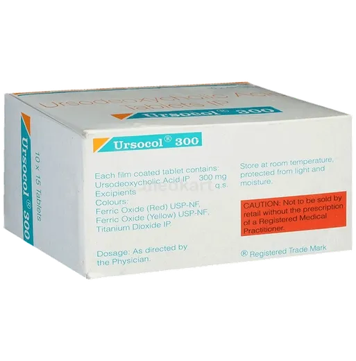 ursocol 300mg tablet 15's